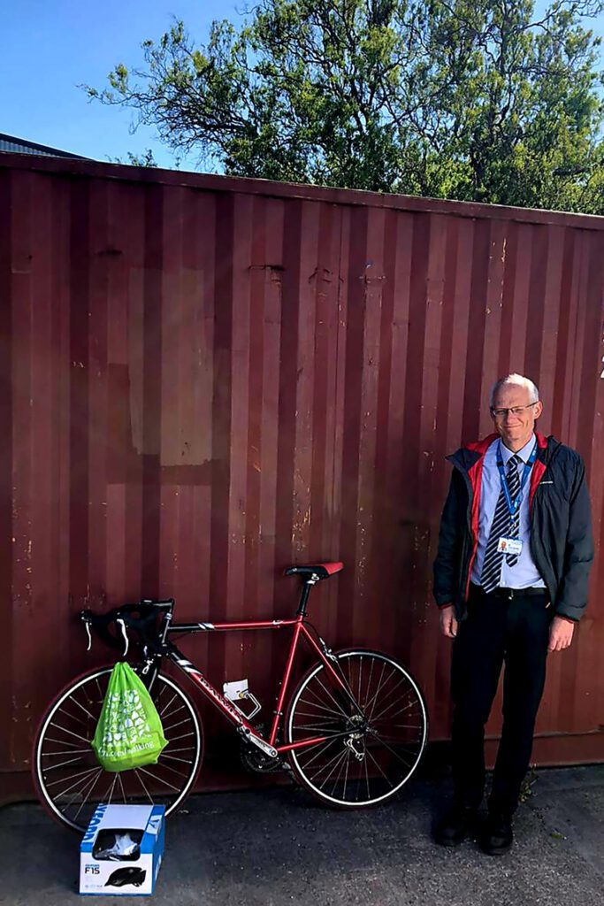 used bike for the NHS